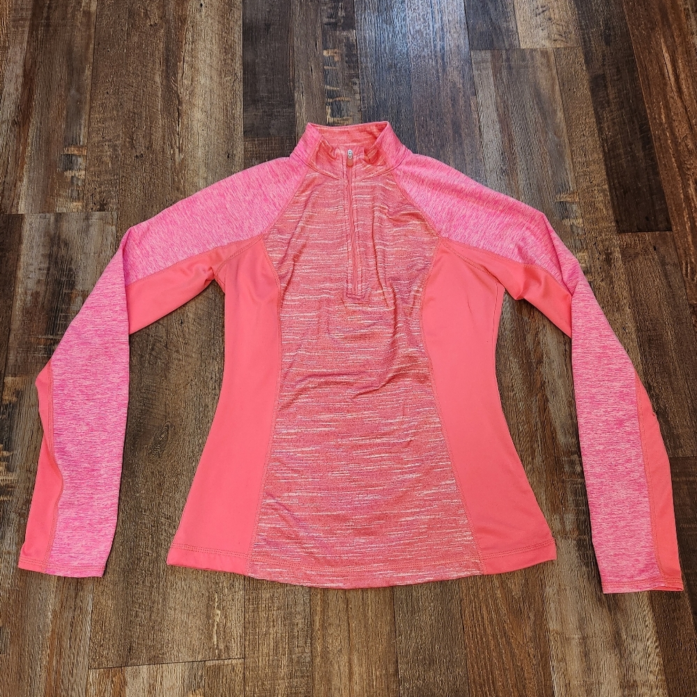 Tek Gear Athletic Warm Tek Quarter Zip Top